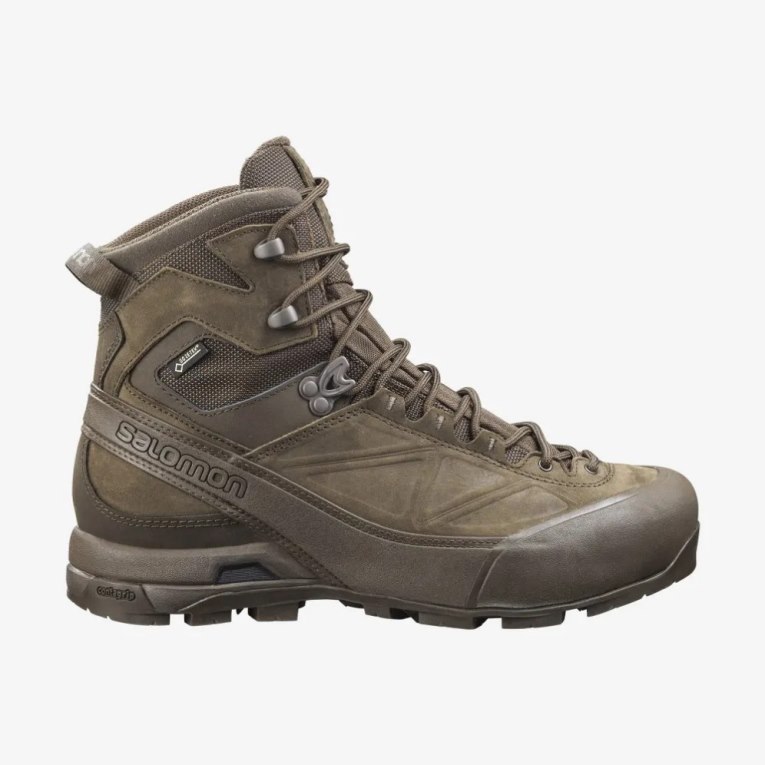 Botas Táticas Salomon X Alp GTX Forces Masculino Marrom | PT A51034